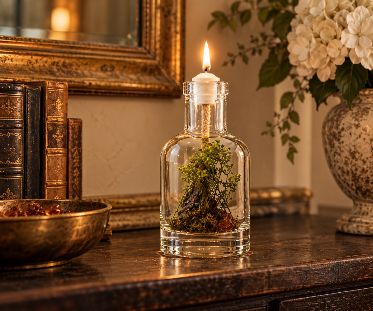 The Ophelia™ Botanical Oil Candle