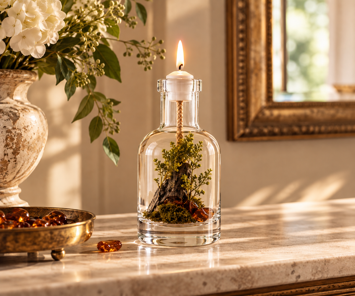 The Ophelia™ Botanical Oil Candle