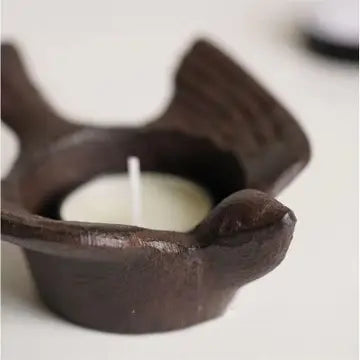 The Wren™ Cast Iron Tea Light Holder