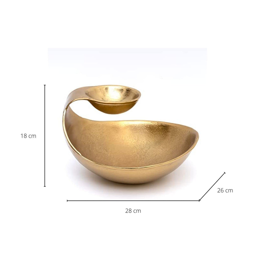 The Harrington™ Brass Serving Bowl