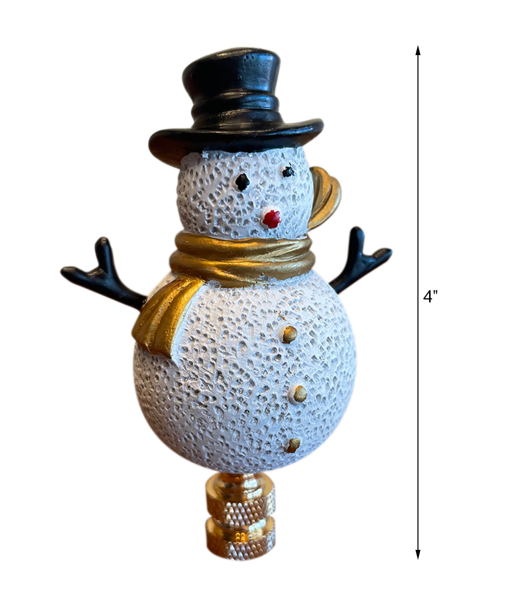 The Winslow™ Snowman Lamp Finial