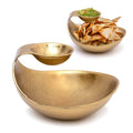 The Harrington™ Brass Serving Bowl