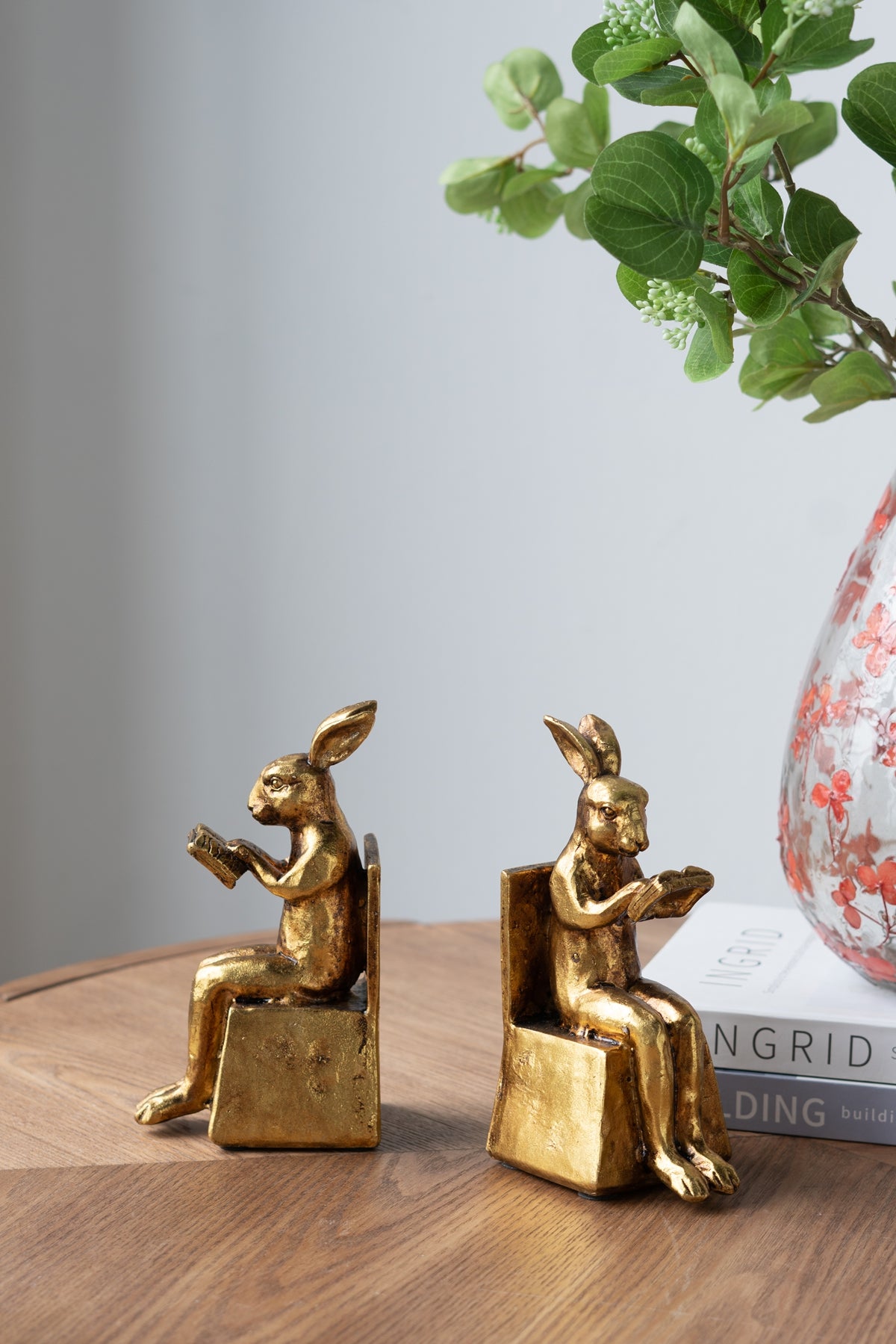 The Harewood™ Rabbit Bookends