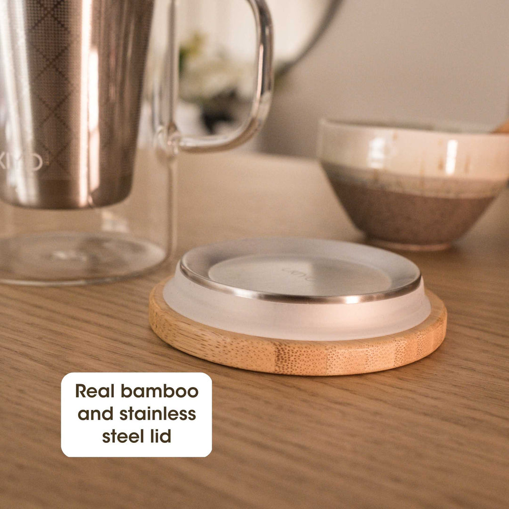 The Elara™ Glass Tea Infuser