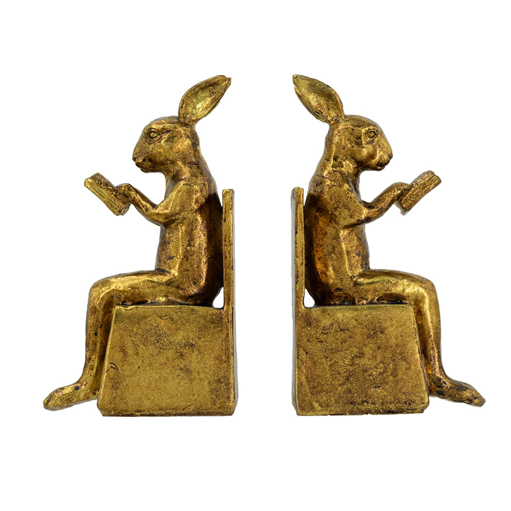 The Harewood™ Rabbit Bookends