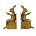 The Harewood™ Rabbit Bookends