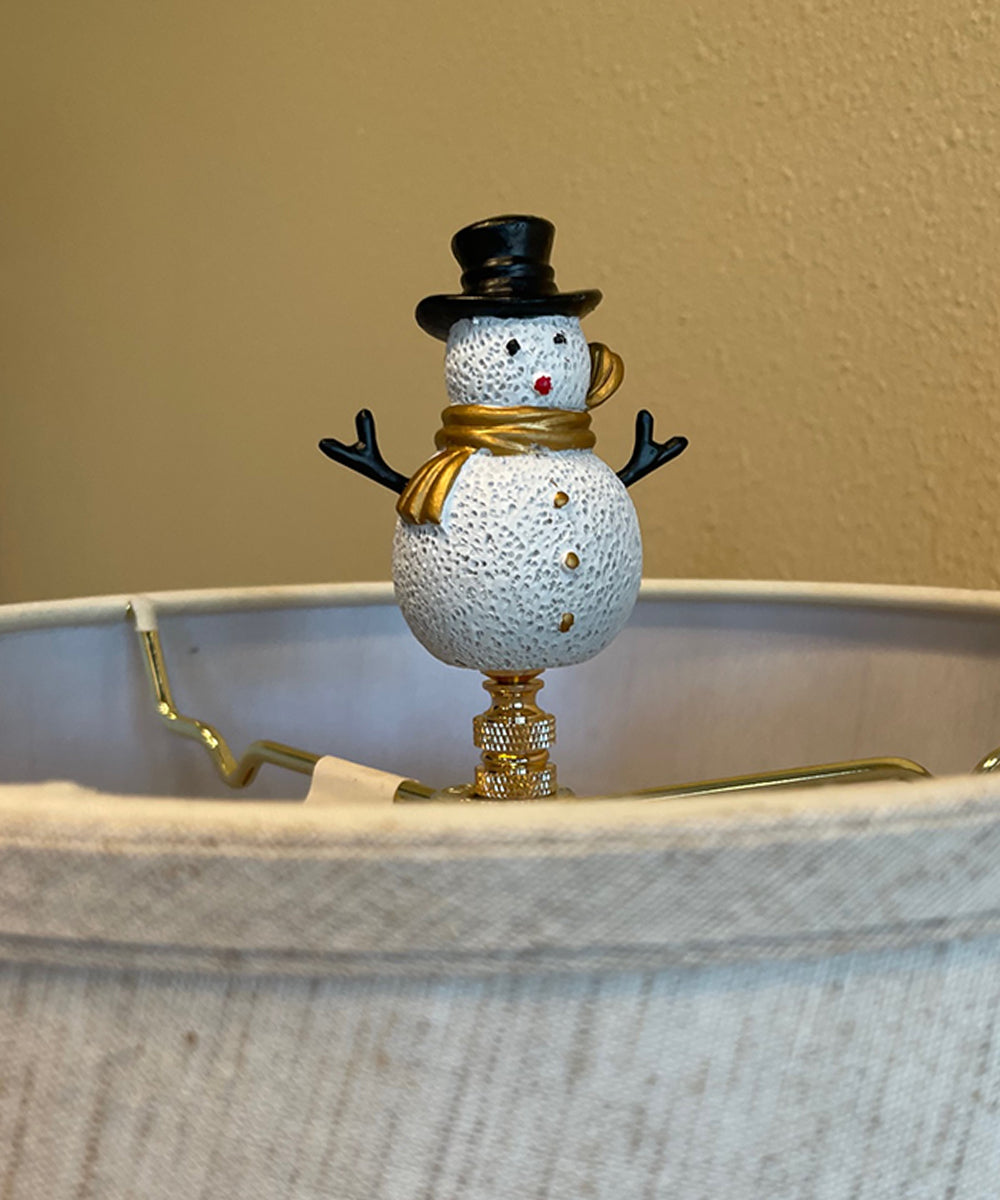 The Winslow™ Snowman Lamp Finial