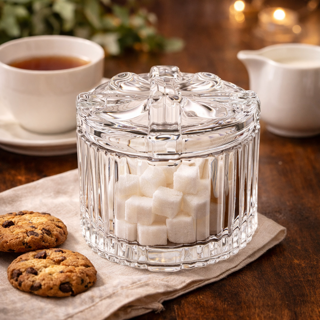 The Colette™ Bow-Topped Glass Jar
