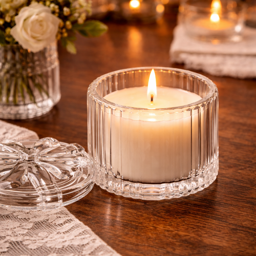 The Colette™ Bow-Topped Glass Jar