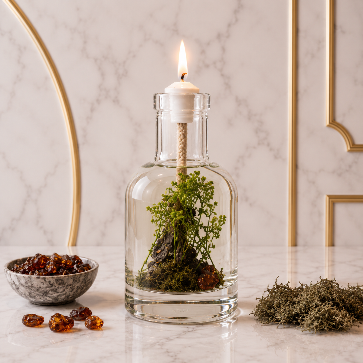 The Ophelia™ Botanical Oil Candle