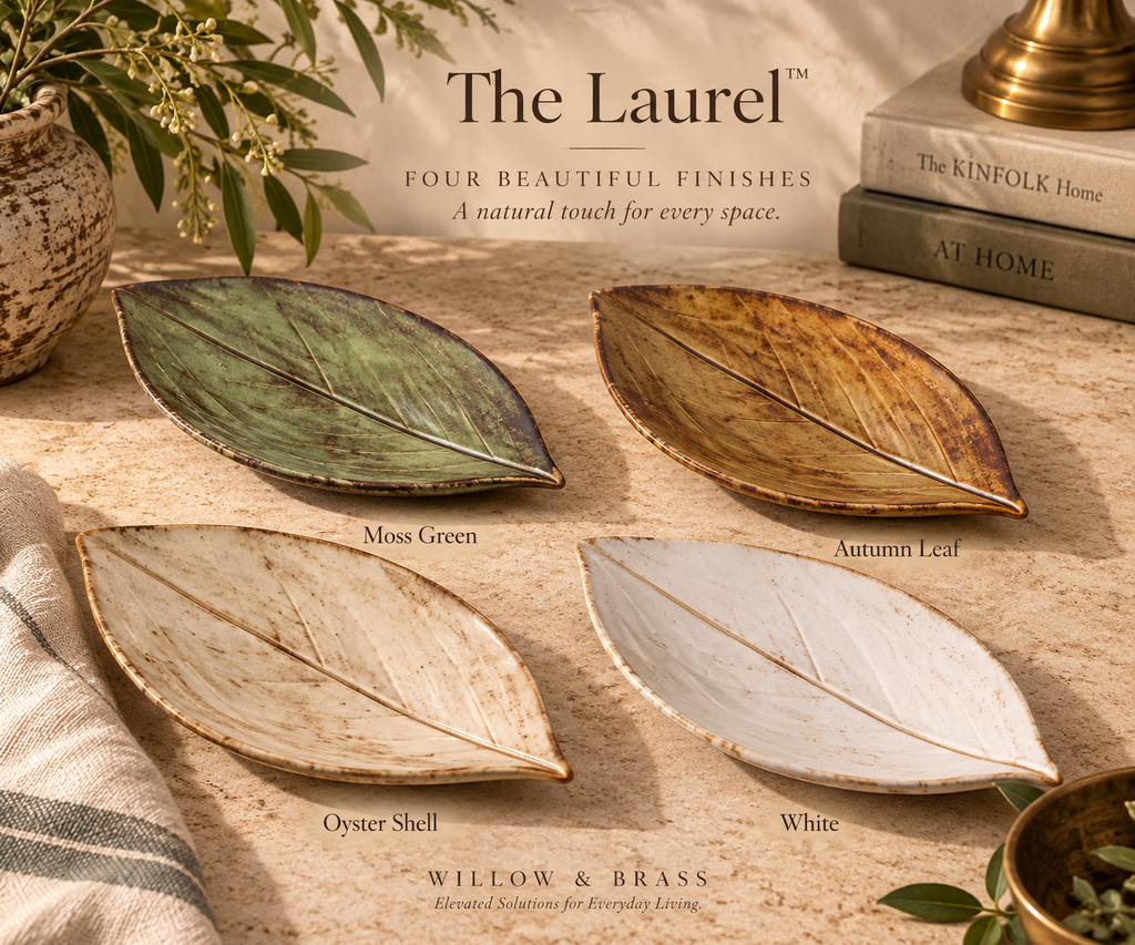 The Laurel™ Handcrafted Leaf Dish