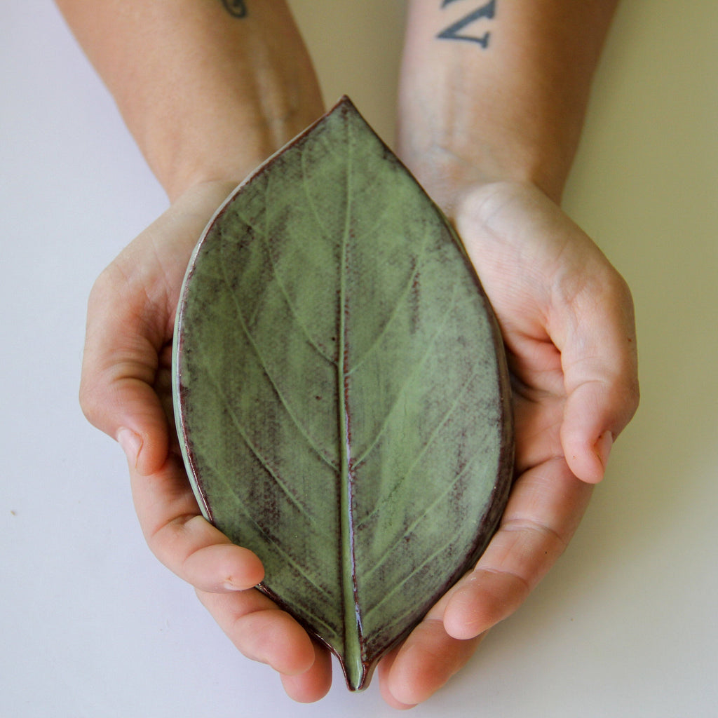 The Laurel™ Handcrafted Leaf Dish