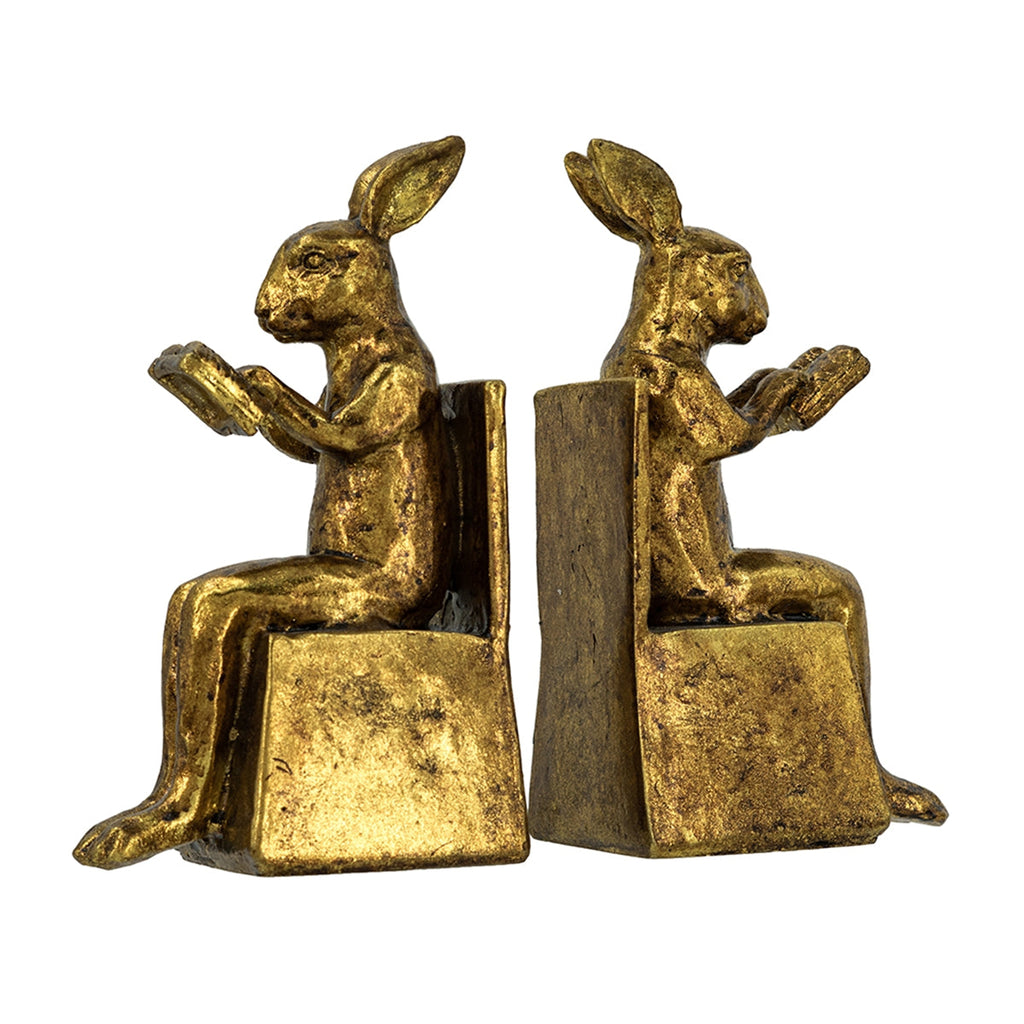 The Harewood™ Rabbit Bookends