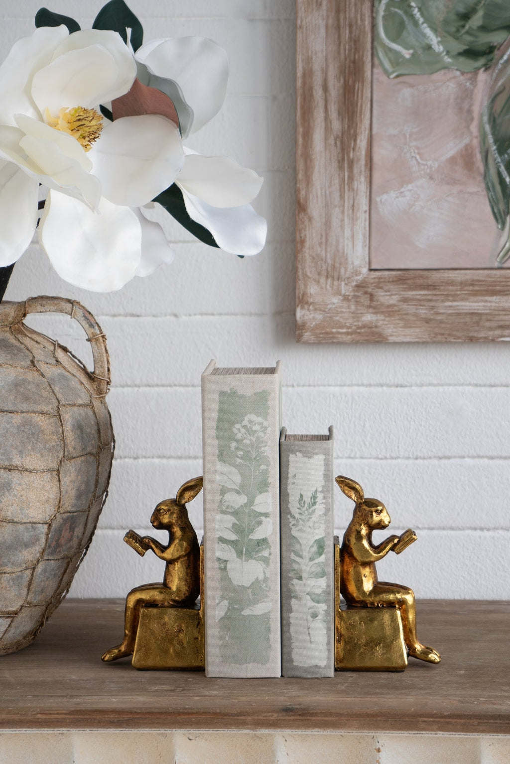 The Harewood™ Rabbit Bookends
